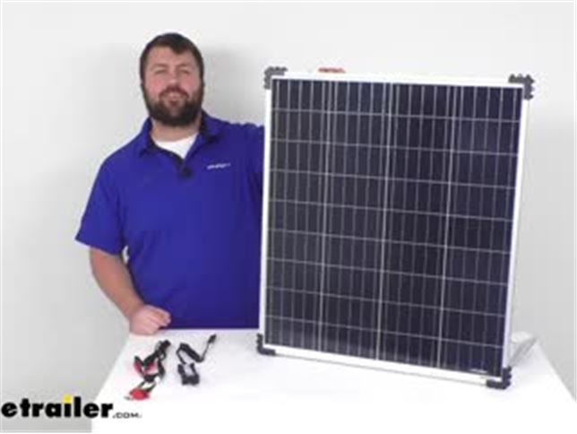 OptiMate Roof Mount Solar Charging System With Controller 80 Watt