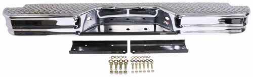 Westin Fey Diamondstep Rear Bumper With Custom Installation Kit