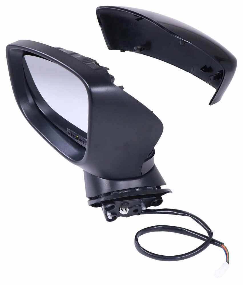 K Source Replacement Side Mirror Electric Heat W Signal Textured