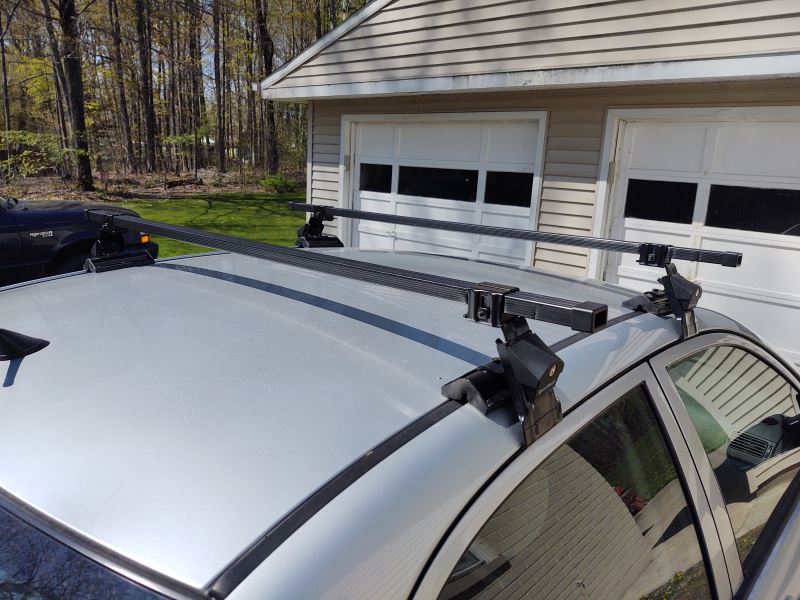 Sportrack Semi Custom Roof Rack For Naked Roofs Square Crossbars