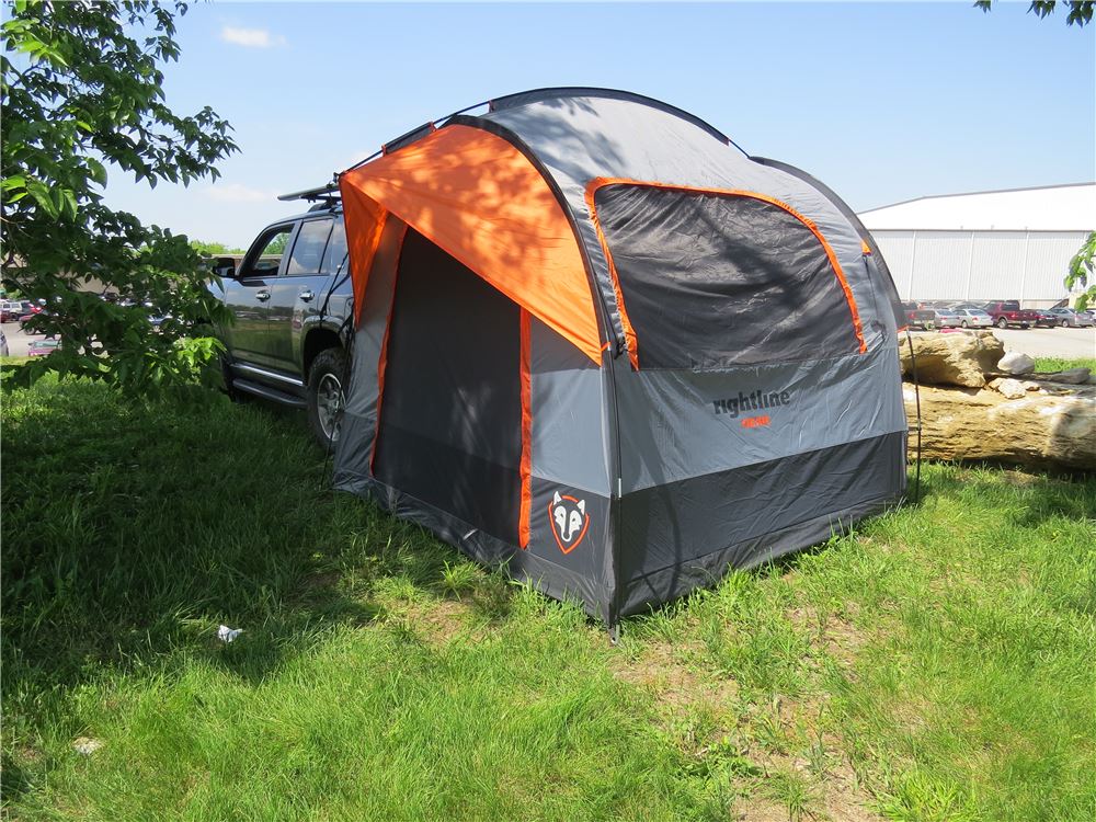 Rightline Gear SUV Tent With Rainfly Waterproof Sleeps 4 Rightline