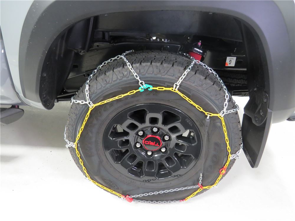 Toyota Tacoma Titan Chain Alloy Snow Tire Chains Diamond Pattern