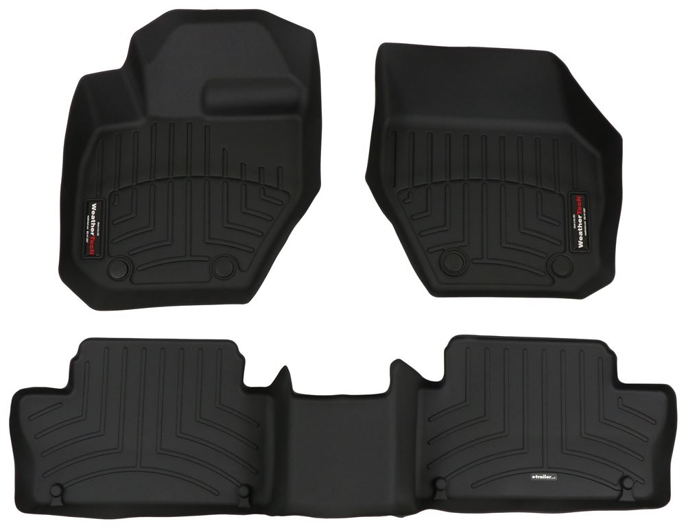 Weathertech Custom Auto Floor Liners Front And Rear Black