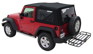 Cargo Carrier Installed on Jeep Image