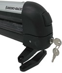 Integrated Rhino-Rack ski carrier lock