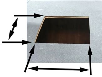 Measure Roof Vent Opening