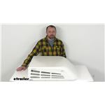 Review of Advent Air Replacement White RV Air Conditioner Cover - ADV36FR