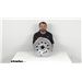 Review of Americana Trailer Tires and Wheels - 15 x 5 Silver Steel Mod 5 - 4-3/4 Inch - AM38NR