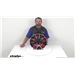 Review of Americana Trailer Tires and Wheels - Aluminum AM06 Black Machined With Red - AM68FV