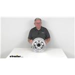 Review of Americana Trailer Tires and Wheels - Galvanized Wheel Only - AM20134