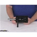 Review of Bauer Products Trailer Door Parts - Left Hand Horse Trailer Divider Latch - BA42FR