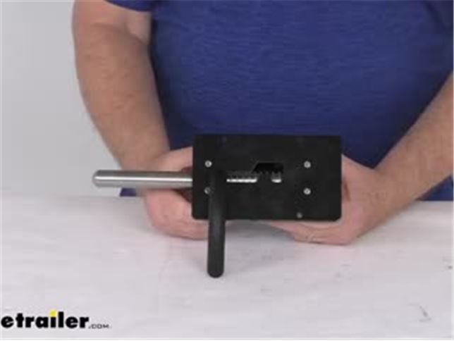 Bauer Products Divider Latch for Horse Trailers - Spring Loaded - Left ...