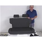 Review of Bestop Jeep Seats - Fold and Tumble Rear Bench Seat - B3943515