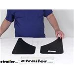Review of Buyers Products Mud Flaps - Universal Fit - 337B915PPB