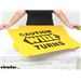 Review of Buyers Products Mud Flaps - Yellow Caution Universal Fit - 337B2430YC
