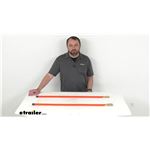 Review of Buyers Products Snow Plow Parts - Fluorescent Orange Marker Kit 36 Inch - 3371308110