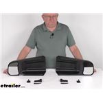 Review of CIPA Towing Mirrors - Slide-On Mirror - CIP98MR