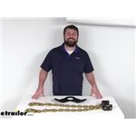 Review of CURT Crosswing Safety Chains and Gooseneck Anchor Plate - C45NR