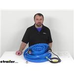 Review of Camco RV Drinking Water Hoses - 50 Foot Heated Hose For Cold Weather - CAM22903