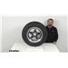 Review of Castle Rock Trailer Tires and Wheels - ST205/75 R15 LR C Radial Margay Wheel - LH44VR