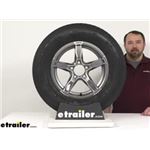 Review of Castle Rock Trailer Tires and Wheels - ST205/75R15 LR C Radial 15" Liger Aluminum - LH79FR