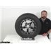 Review of Castle Rock Trailer Tires and Wheels - ST205/75R15 LR C Radial Tire 15 Inch Wheel - CR27ZR