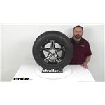 Review of Castle Rock Trailer Tires and Wheels - Tamarack ST20575/R14 Radial Liger Aluminum - CR39ZR