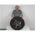 Review of Castle Rock Trailer Tires and Wheels - Tire with Aluminum Wheel - LH89FR