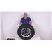 Review of Castle Rock Trailer Tires and Wheels - Tire with Wheel - CR49ZR