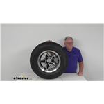 Review of Castle Rock Trailer Tires and Wheels - Tire with Wheel - LH64VR