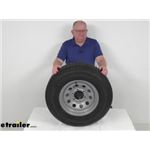 Review of Castle Rock Trailer Tires and Wheels - Tire with Wheel - LHACK124