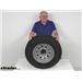 Review of Castle Rock Trailer Tires and Wheels - Tire with Wheel - LHACK124