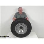 Review of Castle Rock Trailer Tires and Wheels - Tire with Wheel - LHACK133