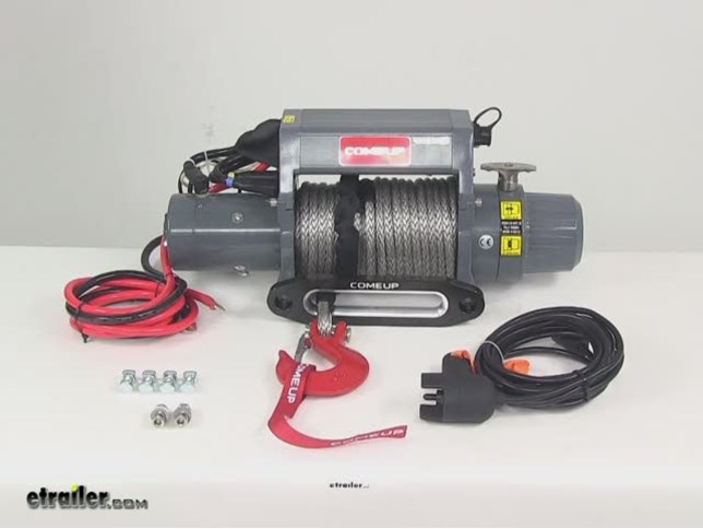 ComeUp DV-9si Integrated Off-Road Winch - Synthetic Rope - Hawse ...