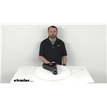 Review of Demco A-Frame Trailer Coupler - A Frame Trailer Coupler With Jack Hole - DM14793-81 Video