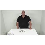 Review of Dexter Trailer Bearings Races Seals Caps - Bearings - DX86ER