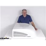 Detailed Breakdown of the Replacement RV Air Conditioner Cover for Dometic Brisk Air II