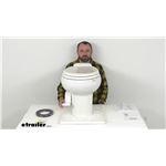 Review of Dometic RV Toilets - 510 Standard Height Full Timer RV Toilet - DOM29FR