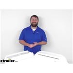 Review of Dometic White RV Refrigerator Roof Vent - DMC37FR