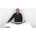 Review of EMCO Trailer Leaf Springs - 4 Leaf Slipper Spring With Open Eye 4300 lbs Axle - EM98AJ Video