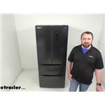 Review of Everchill RV Refrigerators - 16.2 Cubic Feet Black Stainless Steel - EV87FR