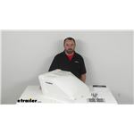 Review of Fantastic Vent RV Vents and Fans - Ultra Breeze White Trailer Roof Vent Cover - FVU1500WH