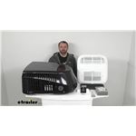 Review of GE Appliances RV Air Conditioners - 13500 Btu Black Deluxe Ductless AC Heat Pump - GE44RR Video