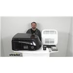 Review of GE Appliances RV Air Conditioners - 13500 Btu Black Deluxe Ductless RV AC System - GE32ZR
