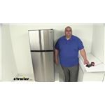 Review of GE Appliances RV Fridge - RV Refrigerator with Top Freezer - GE58FR