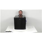 Review of GE Appliances RV Refrigerators - Black RV Mini Refrigerator With Freezer - GE93FR