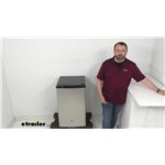 Review of GE Appliances RV Refrigerators - Stainless Steel Mini Refrigerator With Freezer - GE53FR