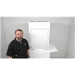 Review of GE Appliances RV Washer and Dryer - Spacemaker White RV Stackable Electric Dryer - GE42FR