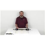 Review of GSP ATV-UTV Axles - Custom Fit Heavy Duty CV Front Left Axle Assembly - GSP99FR