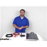 Review of Go Power RV Solar Panels - 35 Watt Flexable Solar Charge Kit - GP64ZR